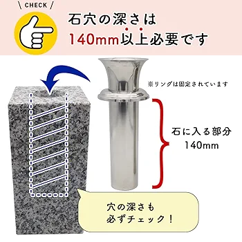 WS 母の墓前にて ofr 4枚 お墓用】【塔婆立て】3コマ 卒塔婆立て さびないステンレス製